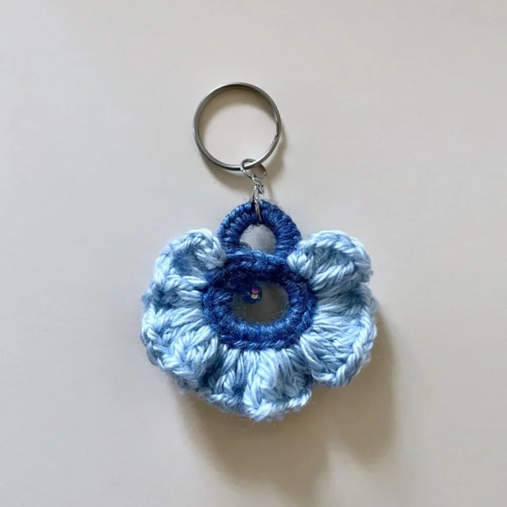 2 Handmade Keychain, Lightweight Charms, Backpack Charms, Crochet Gift Set